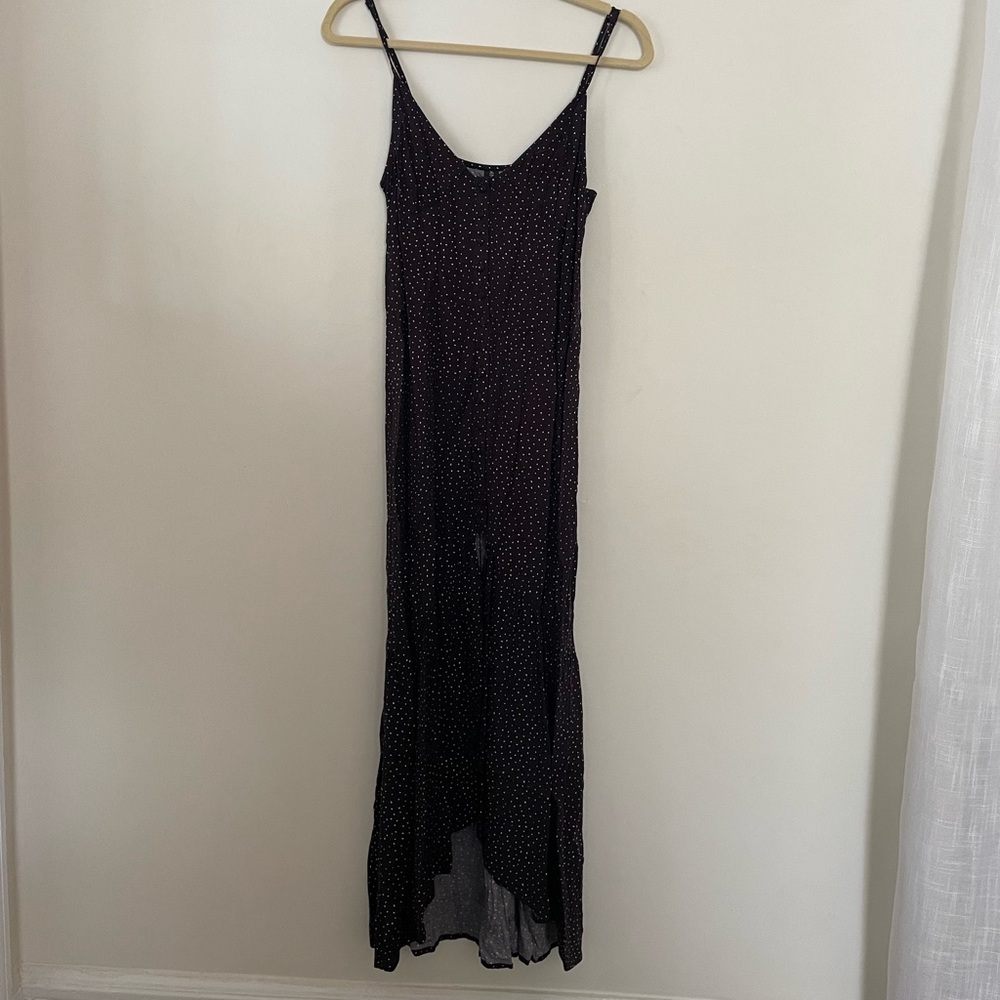 MINKPINK black and white with Lola dot midi dress size small